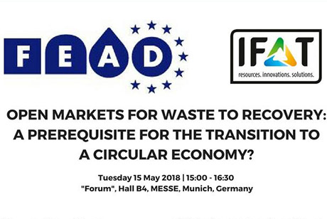 FEAD Event @ IFAT Fair   2018   -      15 May 2018   
